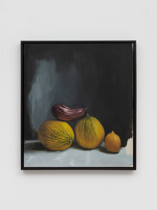 Lyons, Melon with Eggplant and a Lemon, 2018