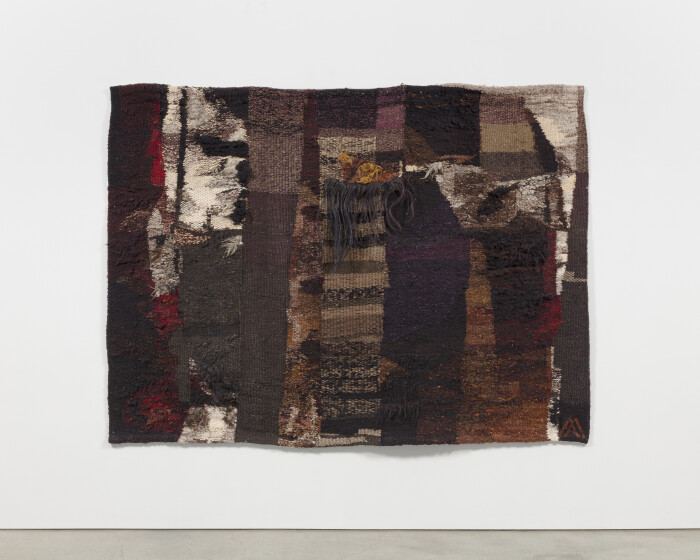 Anna, 1964 woven sisal, cotton, wood, horsehair and other natural fibers 78 x 106 in. 198.1 x 269.2 cm