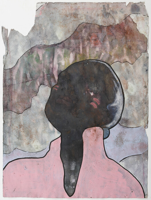 Deanio X, Kill Bill, 2021, chalk, graphite, ink, water on paper, 29 1-2 x 21 7-8 in., 75 x 55.5 cm