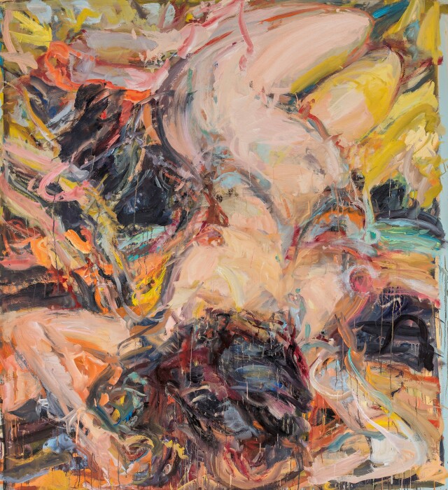 Catherine Goodman, Solo, 2020-21, oil on canvas, 205 x 188 cm