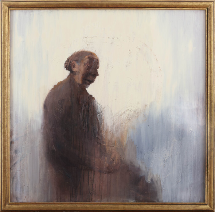 Study for my Mother, 1997, oil on canvas, 142.3 x 142.3 cm, 56 x 56 in