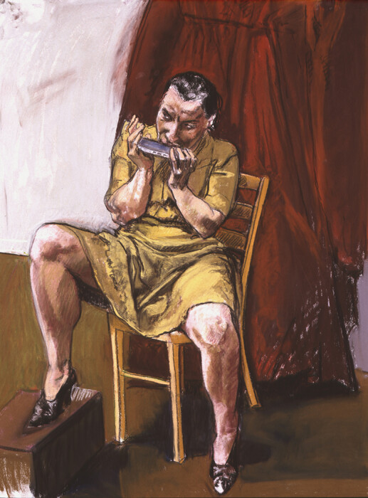 Rego, Mouth Organ, 2003, pastel on paper, 41 x 31 in., 104.1 x 78.7 cm